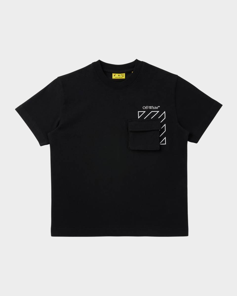 Boy's Cargo Pocket Logo Short-Sleeve T-Shirt, Size 4-12